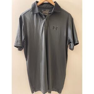 Under Armour Mens Size Medium Performance Polo Short Sleeve Golf Shirt Actuve‎